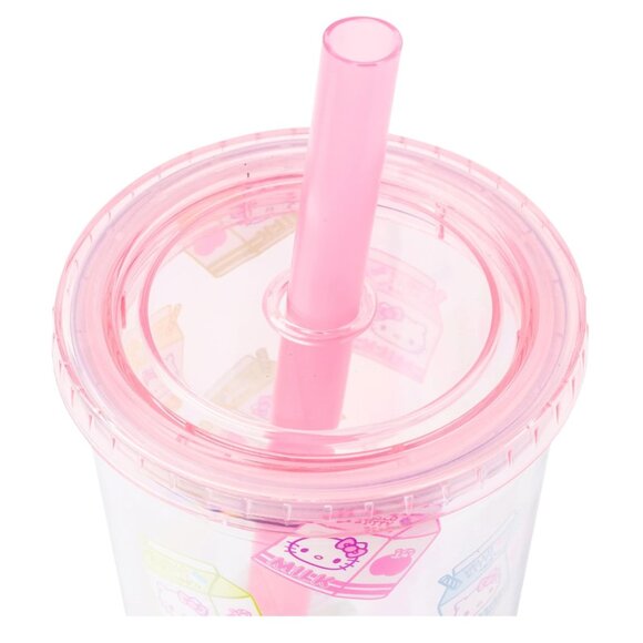 Hello Kitty Milk Carton Print Boba Tumbler - 24 oz. - Picture 4 of 8